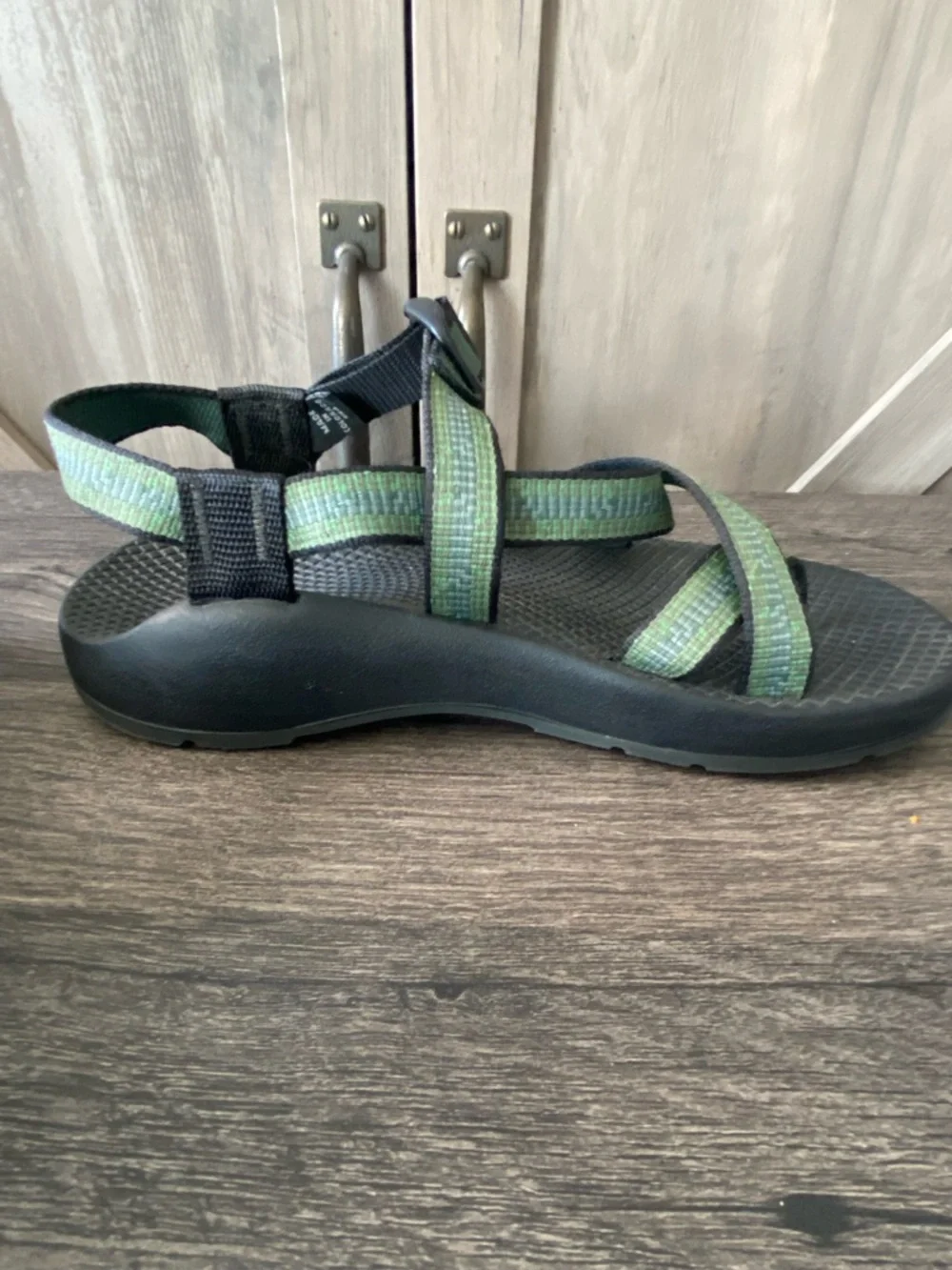 Chaco Strappy Green Summer Hiking Sandals Women’s Size 7 - Picture 10 of 14